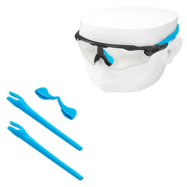 SkyBlue RubberKit OOWLIT резиновые наборы носоупоры и ушные вкладыши для радаров EV Path OO9208 солнцезащитные очки - Цвет линз: SkyBlue RubberKit