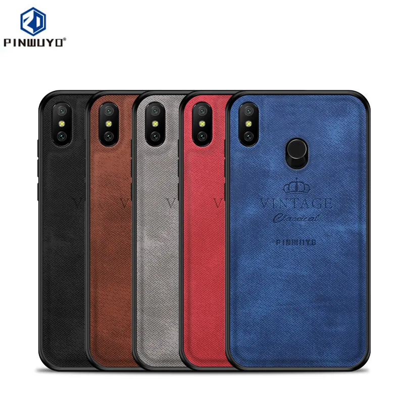 Pinwuyo чехол для телефона Xiaomi Redmi 6 Pro задняя крышка 5 84 дюймов ТПУ + ПК Защитный Чехол |