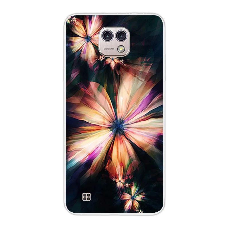 Роскошный чехол для LG X Cam чехлы задней панели с изображением волка K580 K580DS мягкие