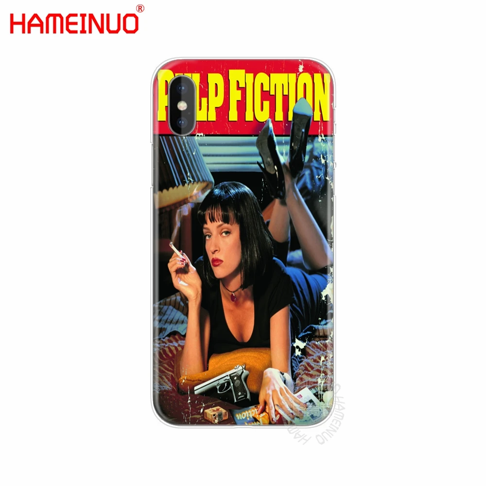 HAMEINUO Криминальное чтиво сотовый телефон чехол для iphone X 8 7 6 4 4s 5 5s SE 5c 6s плюс|case for