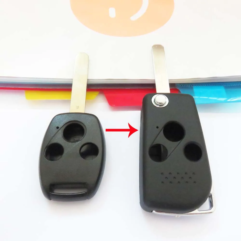 20 шт. Автомобильный ключ новый модифицированный флип чехол для Honda 7/8 seven/eight generation