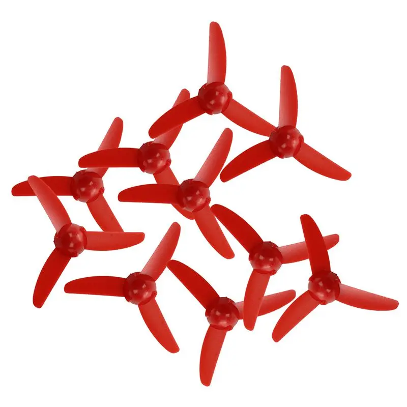 Игрушка с тремя лезвиями красный пластиковый пропеллер 10 шт.|Морской винт| |