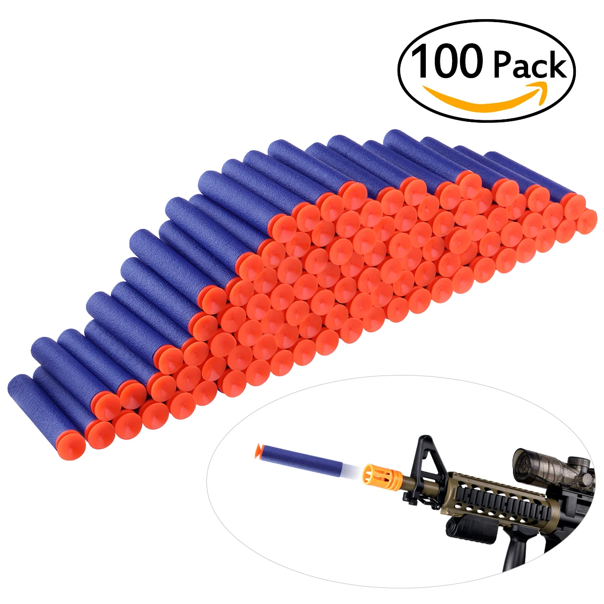 Синий ЕВА патронов Nerf Generic воздуха мягкий Пейнтбол присоски глава Arme Мягкая Пуля