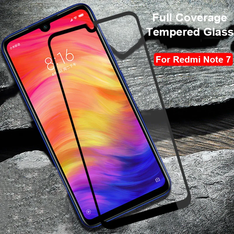 Защитное стекло для Xiaomi Redmi Note 7 стекло для Redmi K20 Note 6 8 Pro 8A 7A 6A закаленное стекло Защита экрана полное покрытие