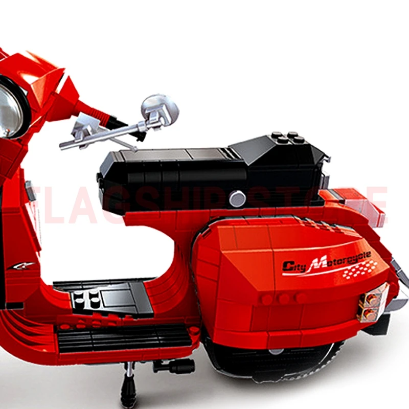 XingBao 03002 Оригинальные творческие технические классические серии Vespa P200 мото