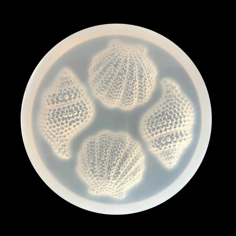 

DIY Twinkling Shell Conch Pendant Silicone Resin Mold Jewelry Making Tools