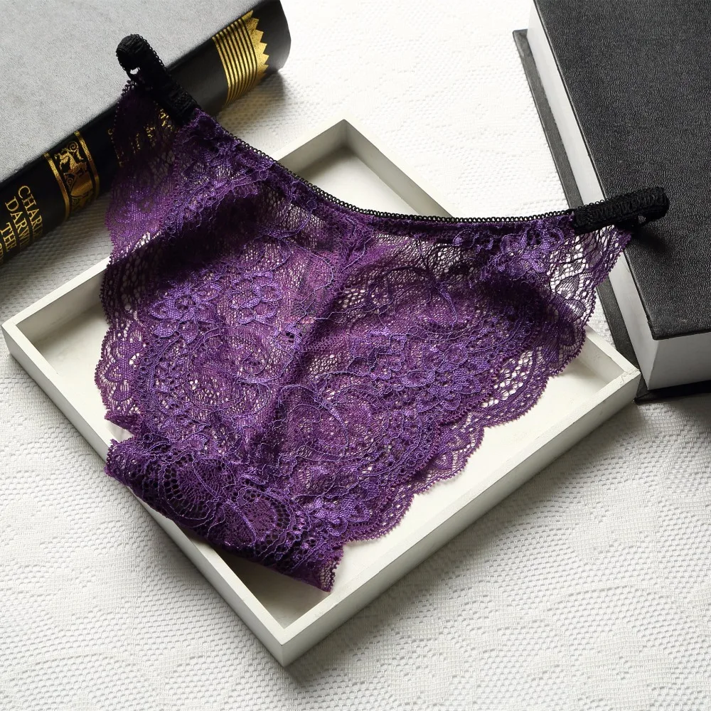 Lace Seamless underwear Panties String Women Sexy lady's trunks Hollow out Ventilation Comfortable Briefs Lingerie Size for MLXL | Женская