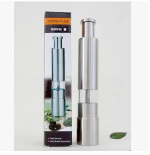 Многофункциональная визуальная тонкая мельница для перца из нержавеющей стали