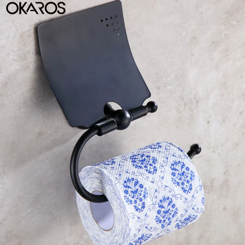 OKAROS ванная комната креативный Туалет держатель туалетной бумаги масло втирают