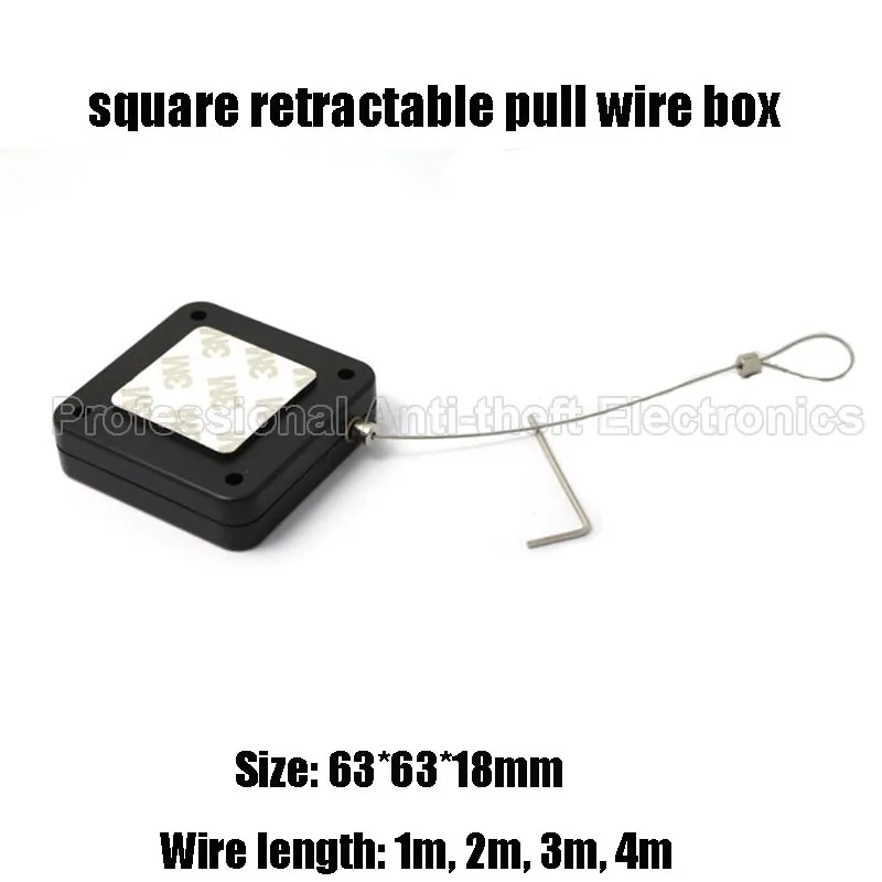 Выдвижная Противоугонная Тяговая проволочная коробка большой квадрат с
