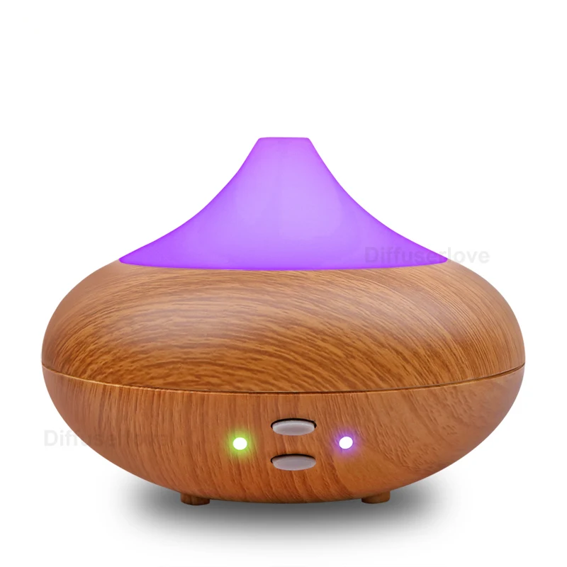 Diffuserlove 210 мл увлажнитель воздуха диффузор эфирного масла диффузор Huile estiel 7 цветов светодиодный свет сна увлажнитель - Цвет: Цвет: желтый