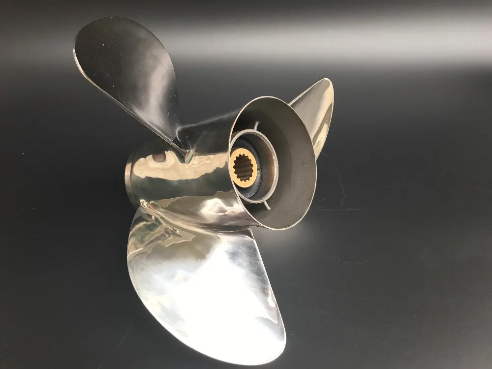 13 3/4x19-m For Yamaha 150--250 HP propeller outboard boat motors STAINLESS STEEL Propeller 15 tooth | Автомобили и мотоциклы
