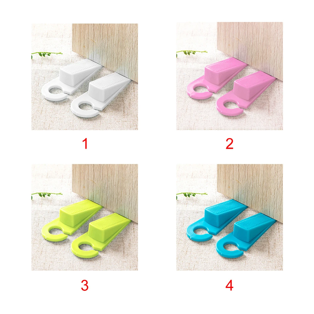 2 шт резиновый упор для двери Home Decor Finger безопасности защиты Клин Малыш Baby Safe Doorstop