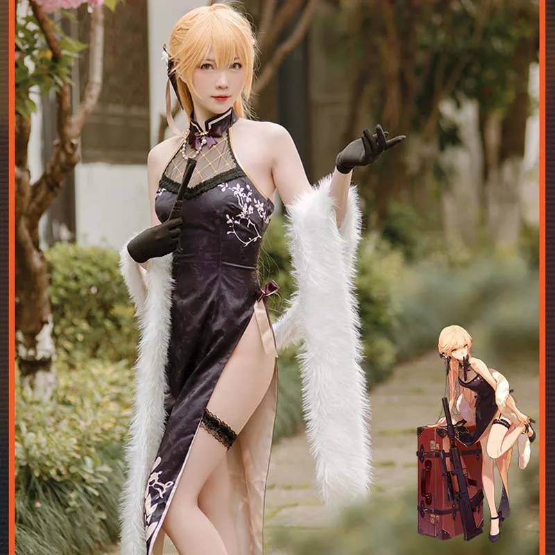 Любовь Игра для девочек первая линия OTS 14 Cheongsam сексуальное платье