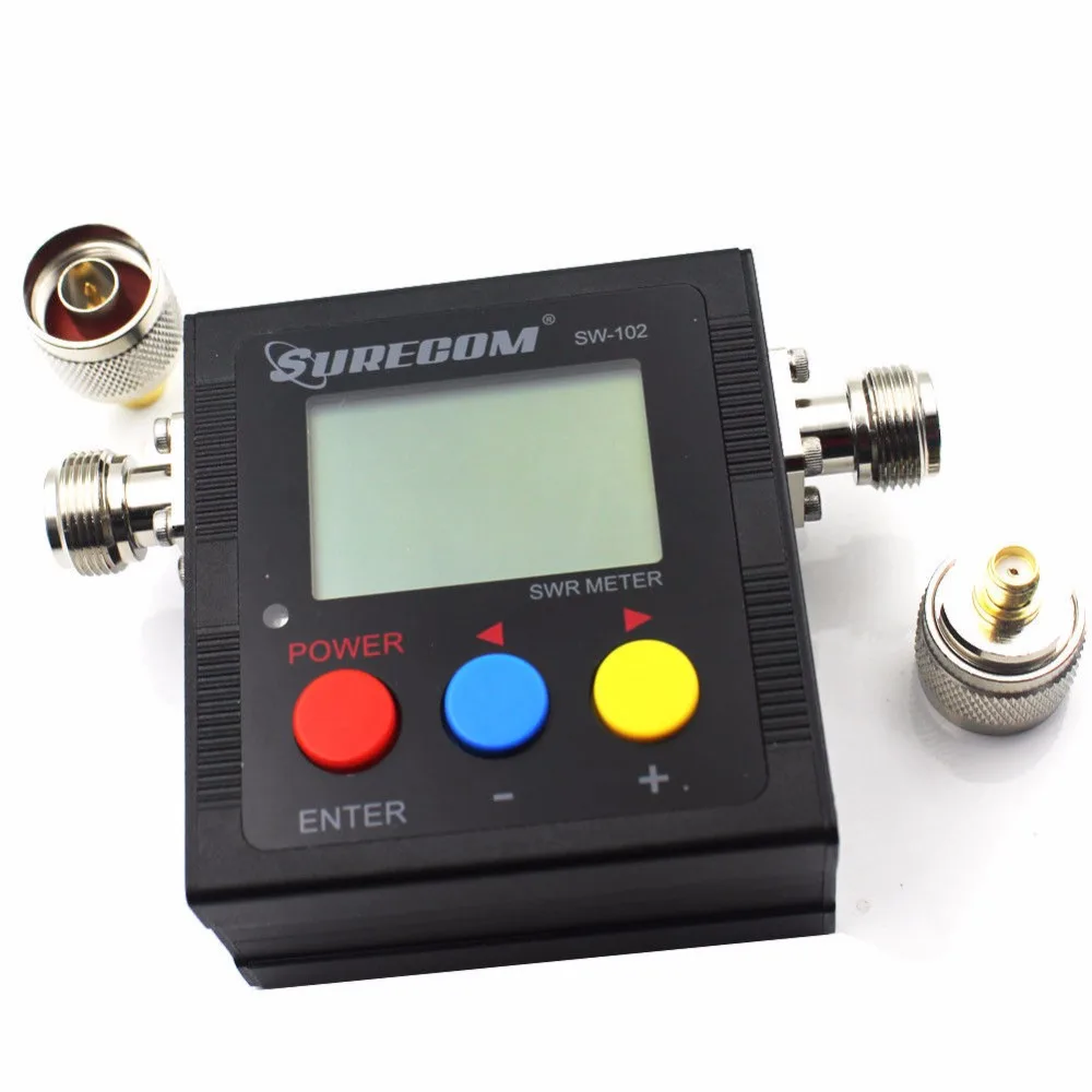 Цифровой счетчик SURECOM SW 102 SW102 125 520 МГц VHF/UHF Power & SWR для портативного