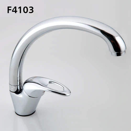 F4103 Frap 360 градусов вращения кухонный кран Одной ручкой для кран и смеситель для кухонной раковины хромированная отделка F4103 F4104 F4156 F4150 F4163 - Цвет: F4103
