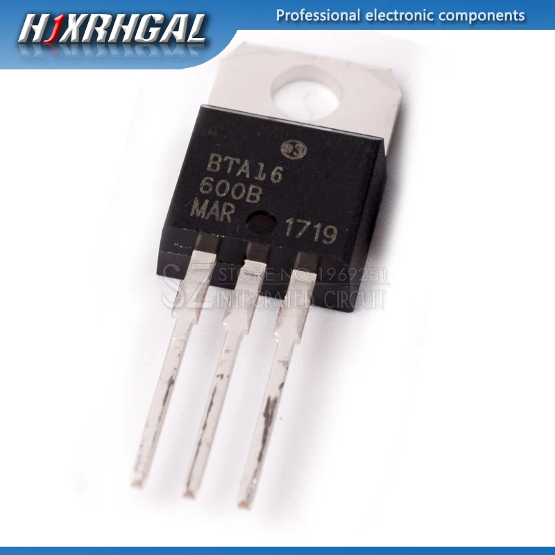 1 шт. BTA16 600B 220 600 TO220 BTA16600|Интегральные схемы| |