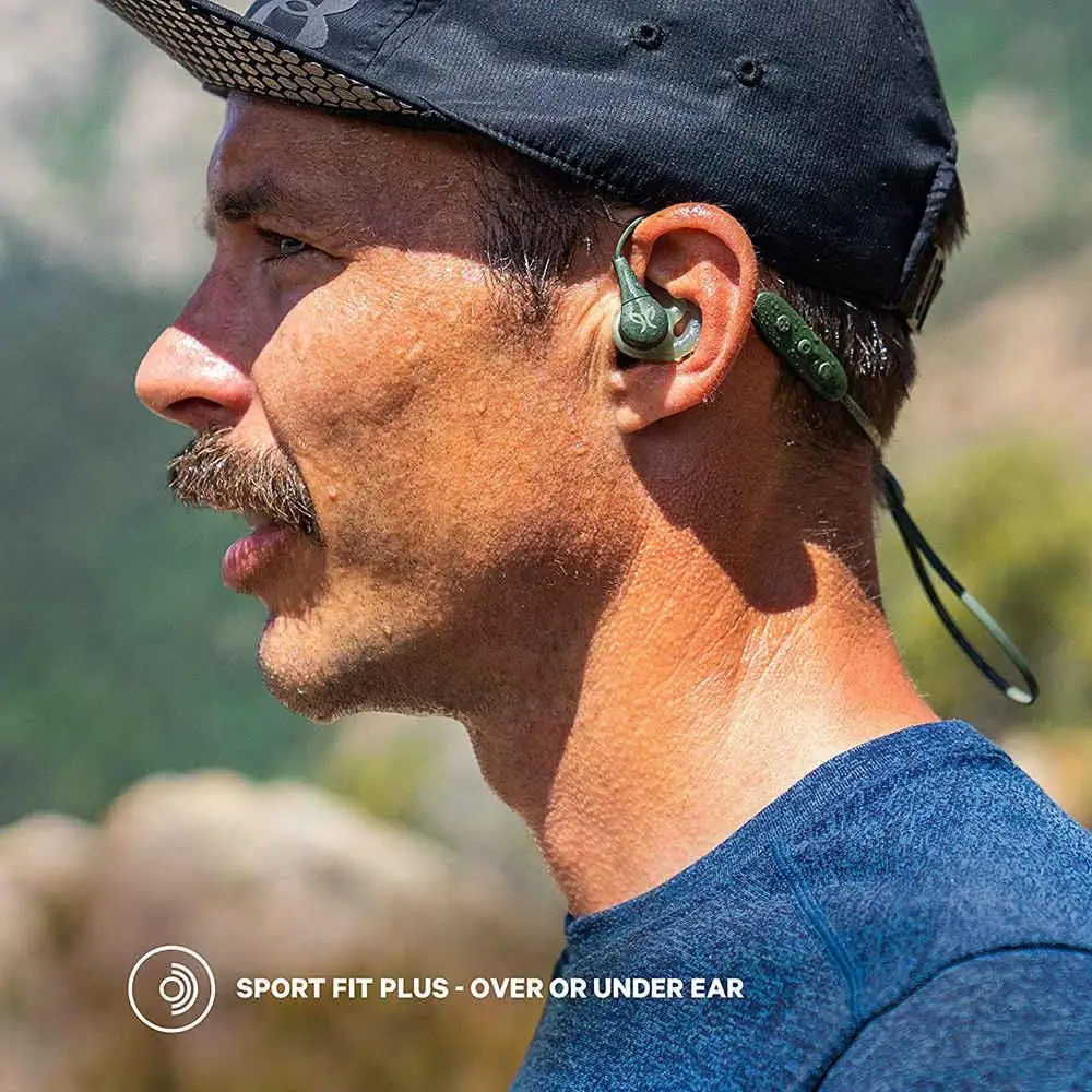 Беспроводные Bluetooth наушники вкладыши Logitech Jaybird X4 спортивные с защитой от пота