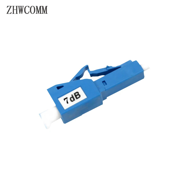 ZHWCOMM 10PCS/bag LC 7db Fiber Optical Attenuator LC/UPC Female to Male fiber optic adapter Free shipping | Мобильные телефоны и