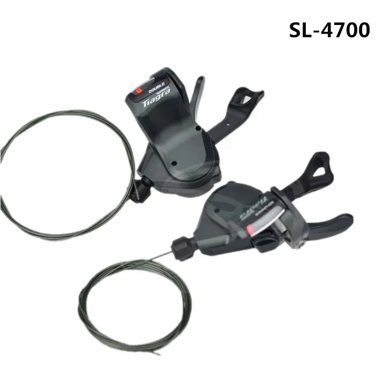 Ручки переключения Shimano Tiagra SL-4700 SL-4600 SL-R460 Flatbar 2x10 скоростей, левая / правая пара ручек переключения 4600 4700 R460 на руле.