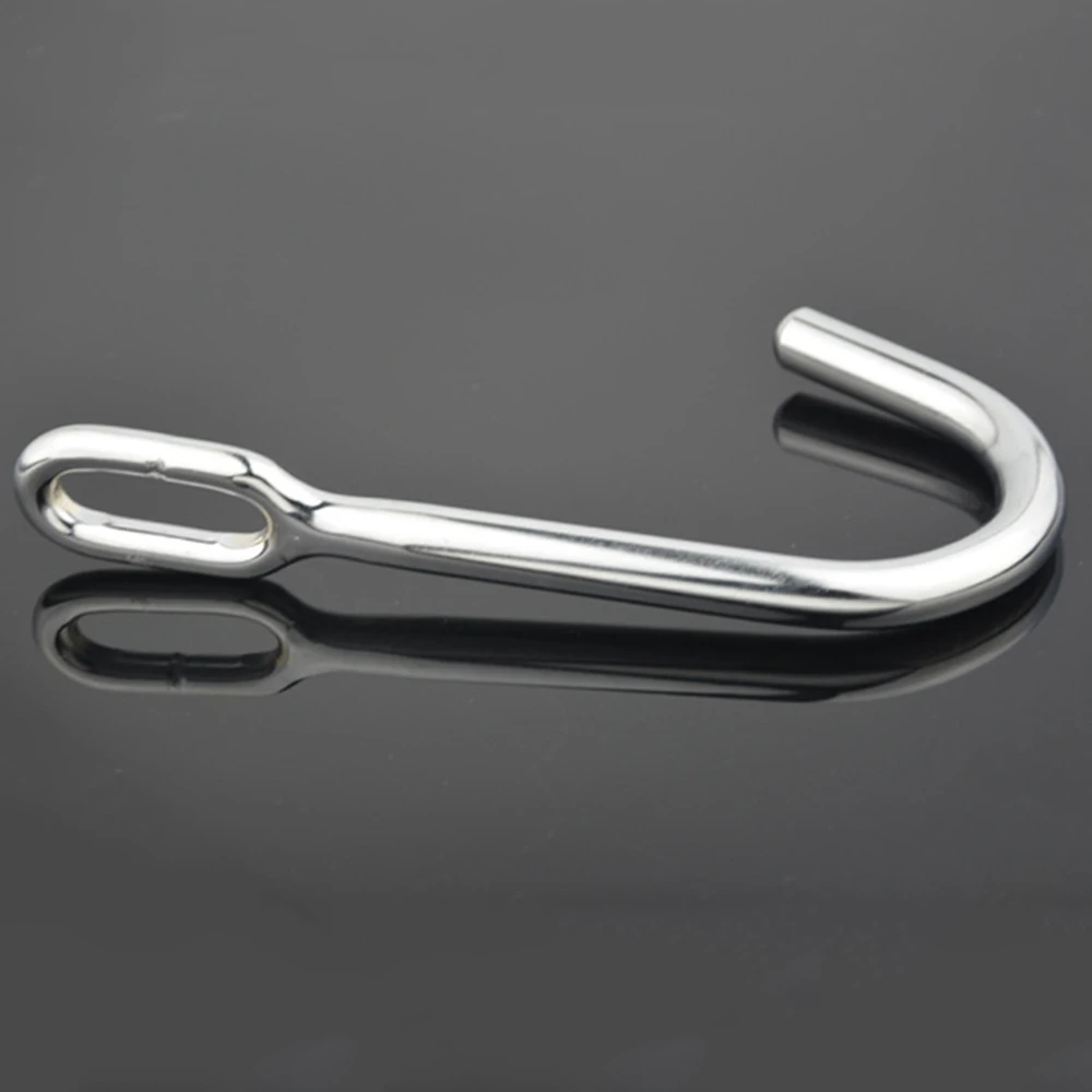 Супер толстая металлическая Анальная пробка из нержавеющей стали для взрослых