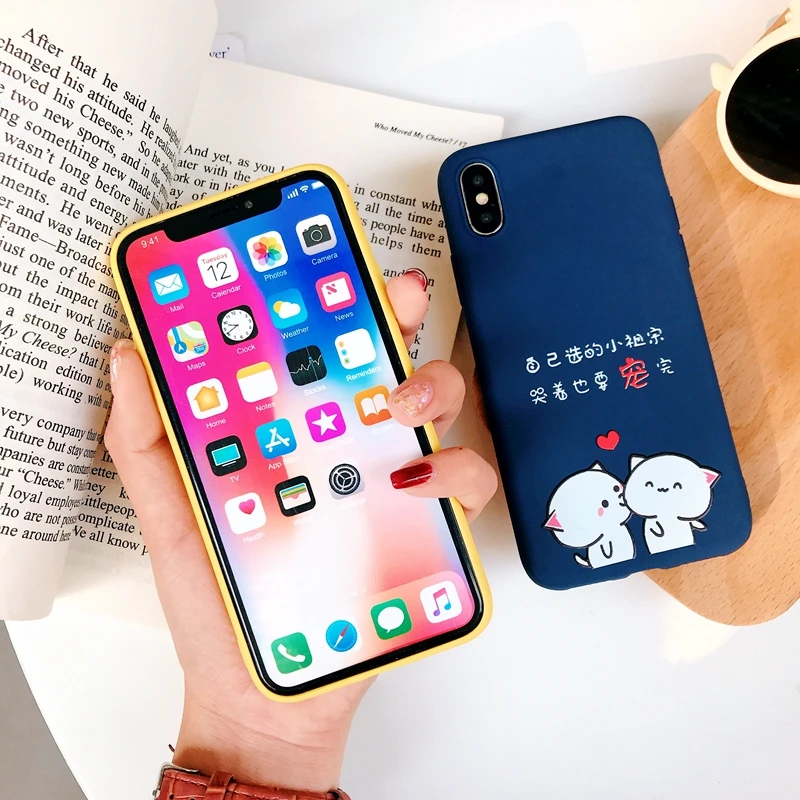 Для huawei Nova 3 чехол для телефона Супер милый мультфильм кошка любовники конфеты