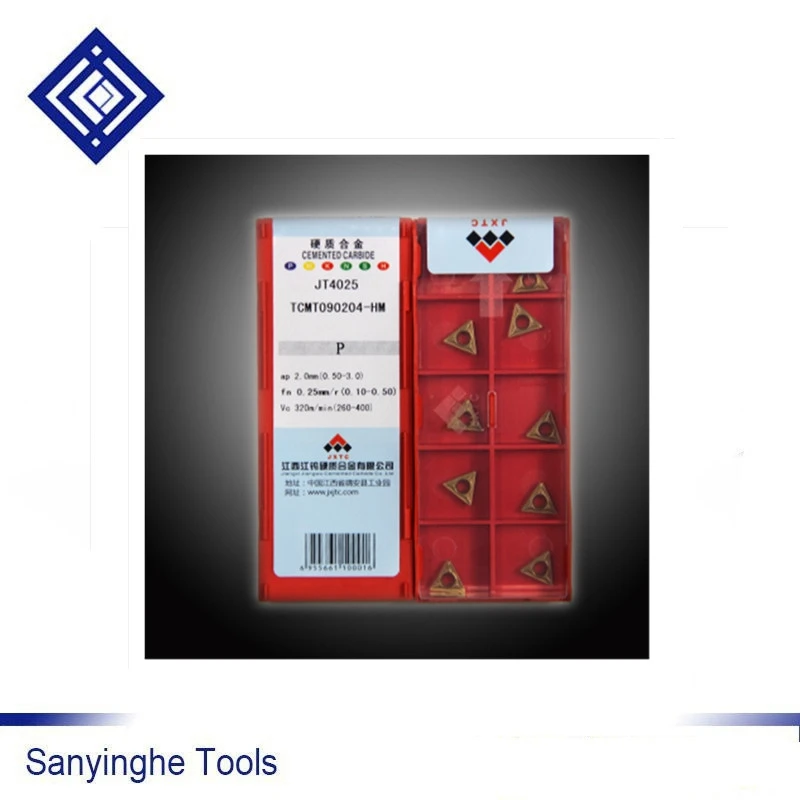 

TCMT090204-HM JT4025 carbide turning inserts lathe parts for lathe turning operations(10PCS/box)