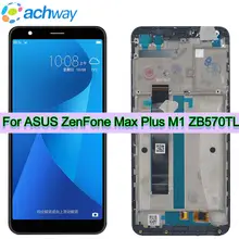 Черный жк дисплей для Asus Zenfone Max Plus X018DC сенсорный экран дигитайзер
