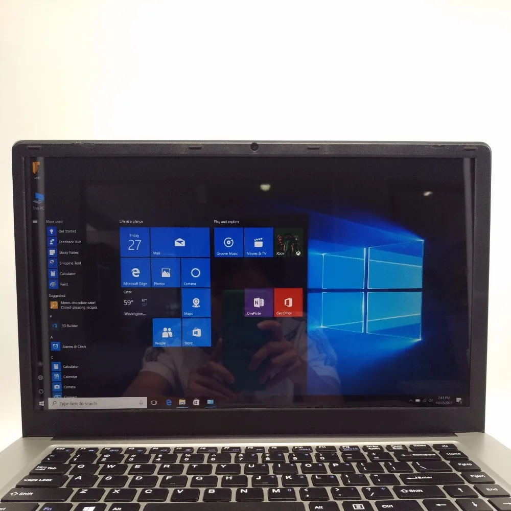 4G ram 64G EMMC Intel Atom X5-Z8350 1,44 Ghz 15,6 дюймов Windows 10 Системный ноутбук с экраном 1920X1080 P, ноутбук 8000mah