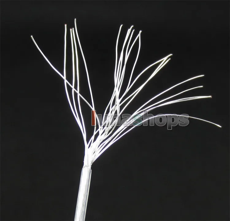 LN004378 10 м Acrolink посеребренный провод OCC сигнальный кабель 0 5 мм2 диаметр: 1 3 мм для