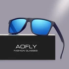 Солнцезащитные очки AOFLY AF8034 мужские, классические Поляризационные солнечные очки для вождения, с защитой от ультрафиолета, черные