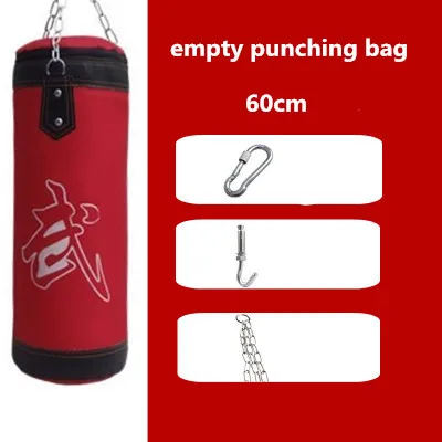 60 см От 5 до 16 лет детский пустой Песочник пробивной мешок для бокса занятий