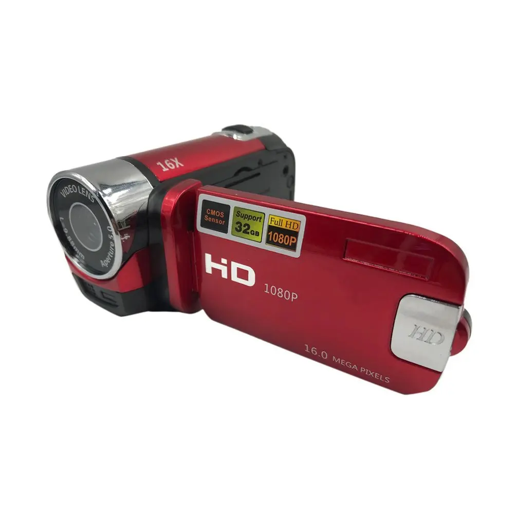 Мини Портативная 2 7 дюймовая цифровая видеокамера TFT ЖК экран Full HD 16x Zoom DV Camera COMS