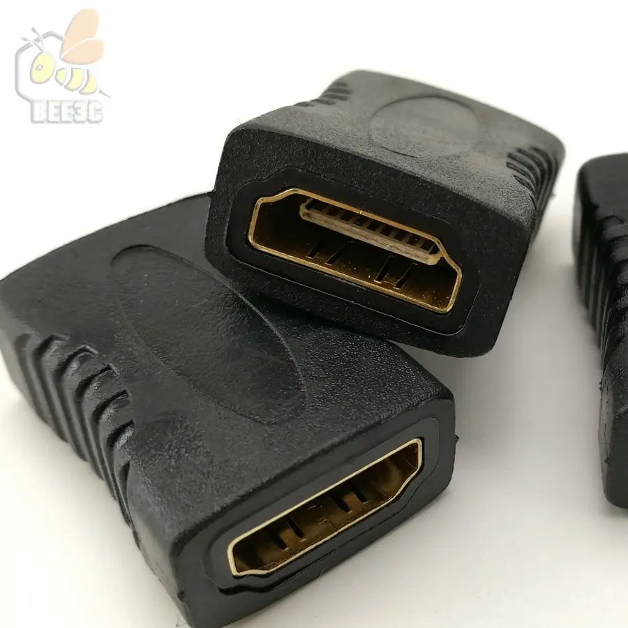 Адаптер HDMI совместимый с женским разъемом соединительный преобразователь для HDTV