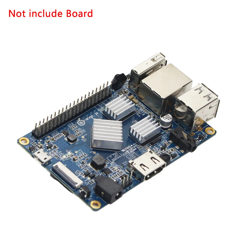 Оранжевый Pi ПК Алюминий теплоотвод охлаждающая подставка радиатор для Heasinks