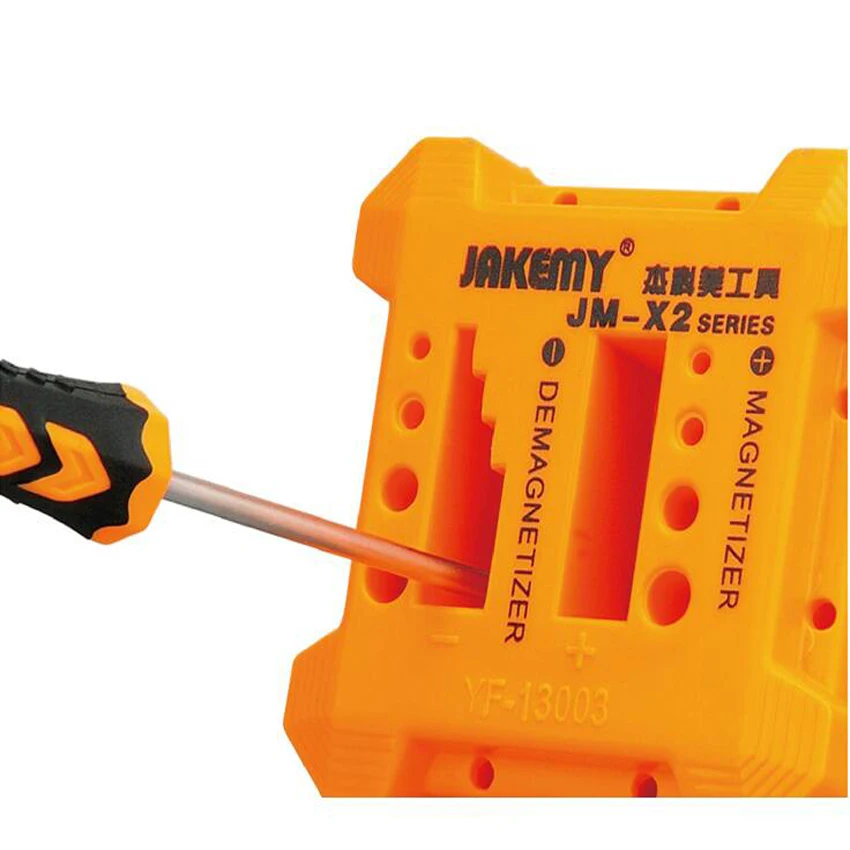 

Hot Sale industry JM-X3 Magnetizer and Demagnetizer Screwdriver For Steel Screwdriver Hand Tools Magnetizing Device