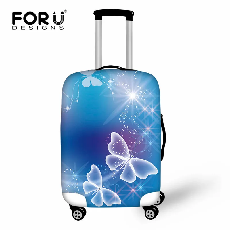 FORUDESIGNS/Модный Эластичный Чехол для багажа, новинка, чехол с принтом бабочки, защитный чехол для 18-30, аксессуары для путешествий - Цвет: CC90024