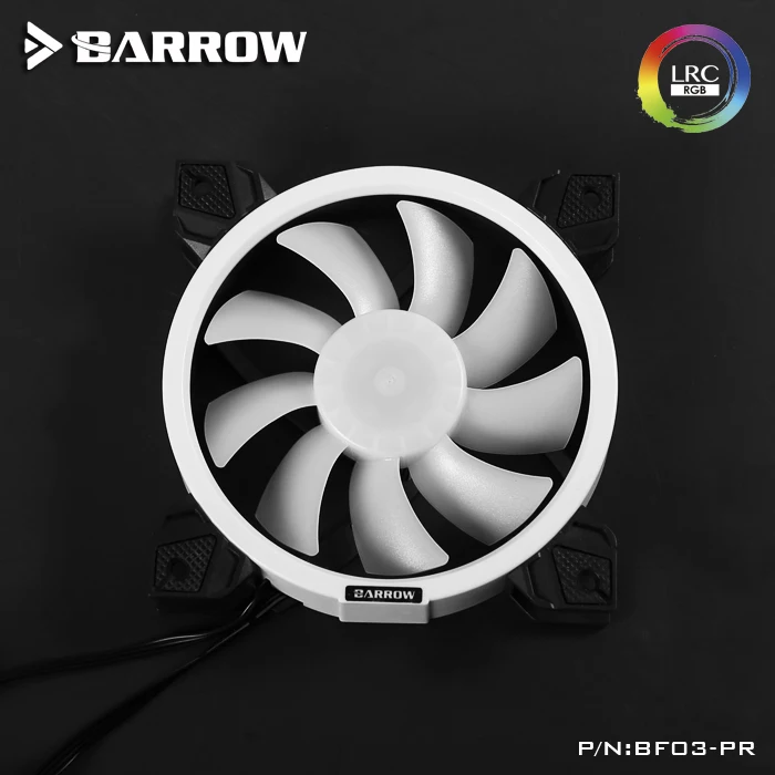 Барроу BF03 PR LRC2.0 12 см светодиодный вентилятор для радиатора Aurora AURA 5 в RGB|Кулеры и
