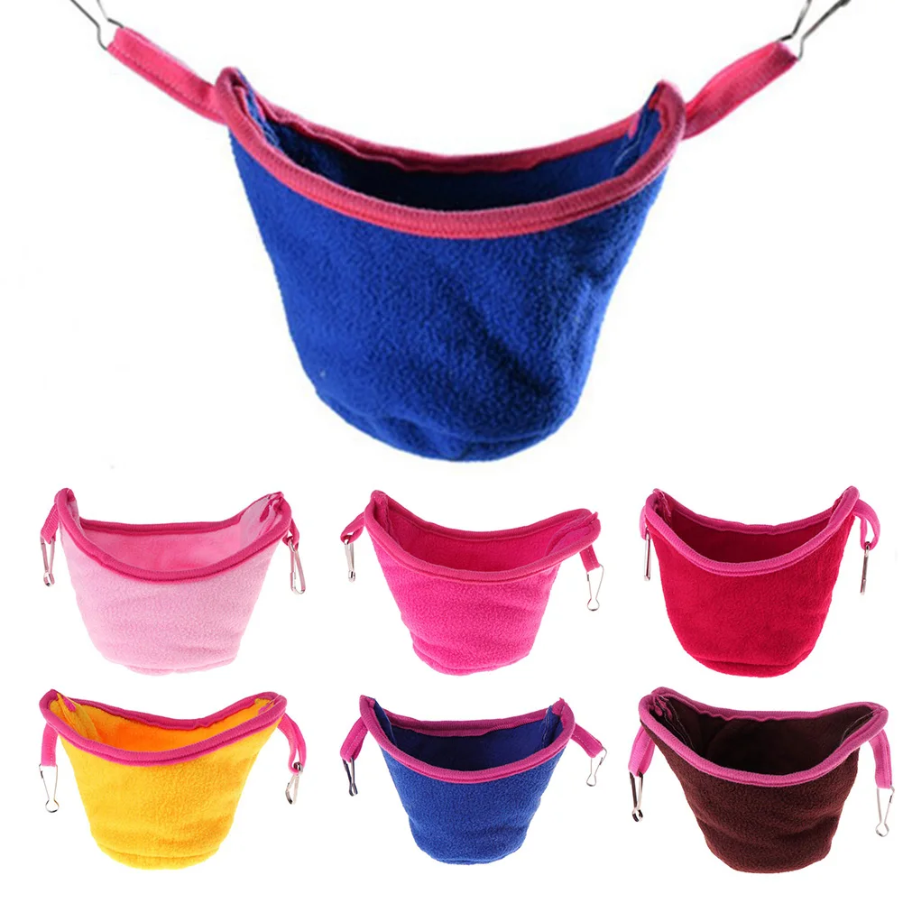 Форма слитка теплая для птичьего дома маленький животное удобный гамак кровать