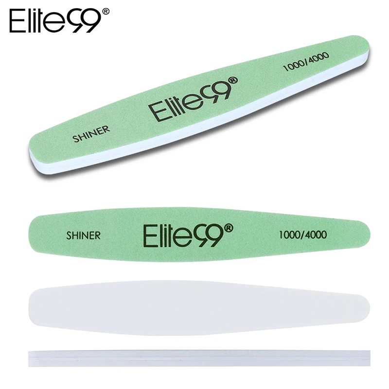 

Elite99 1000/4000 Nail Art Sanding Salon Buffer For UV Gel Polisher Nail Files Sandpaper Manicure Pedicure Nail Tools