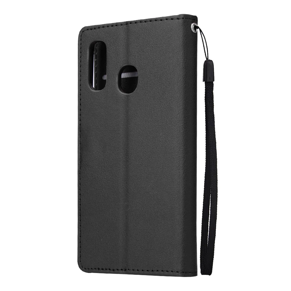 A50 A30 для Funda Samsung A70 чехол A10 роскошный деловой однотонный кожаный etui Galaxy A40 A20