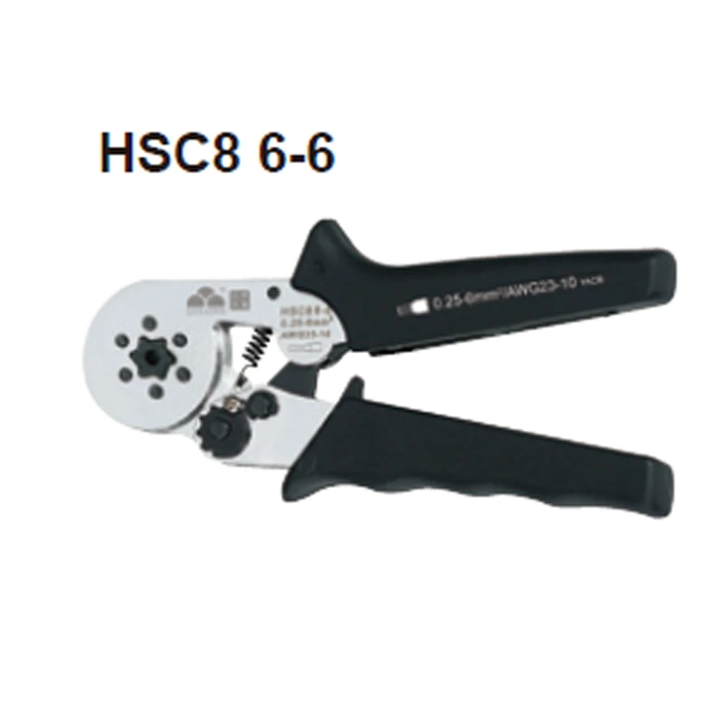 Hsc8 6-6 наконечник щипцы плоскогубцы HSC8 6-6B кабель Конец Обжимные Инструменты саморегулируемые обжимные плоскогубцы 0,25-6 мм2 клеммы обжимной инструмент