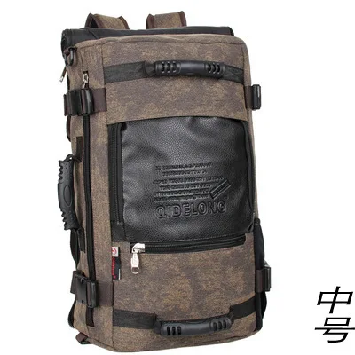 

Brand Design Men's Travel Bags Fashion Men Backpacks Men's Multi-purpose Travel Backpack Multifunction Shoulder Bag