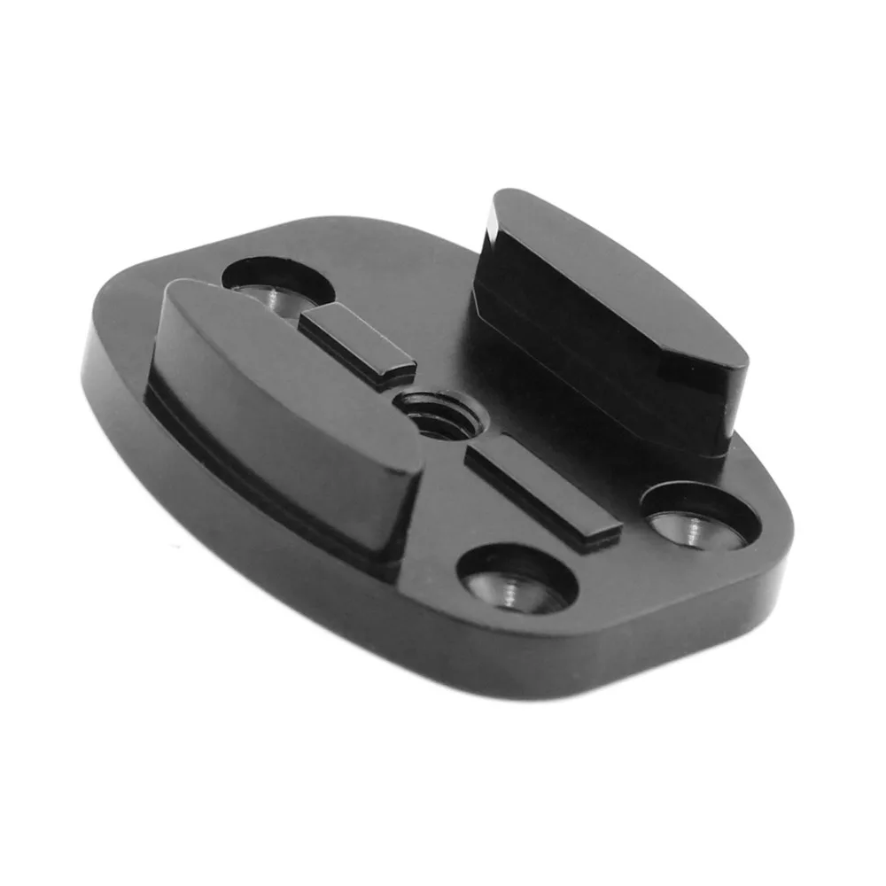 Алюминиевый ЧПУ черный плоский адаптер для крепления штатива с отверстием винта