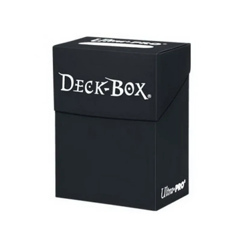 Black 1 PCS Ультра Pro UP Deck Box для настольной игры карты хранения магические сборные карты контейнер коробка периферийные продукты MTG - Цвет: Black 1 PCS