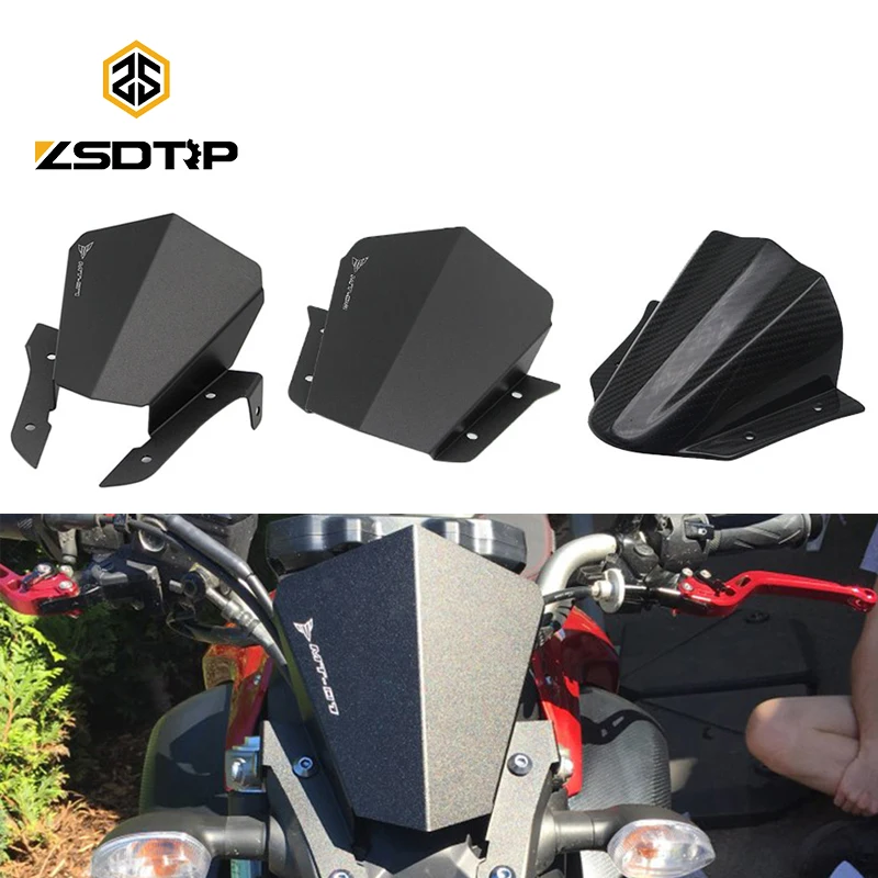 ZSDTRP лобовое стекло мотоцикла дефлектор для Yamaha MT07 MT09|Накладки и декоративные