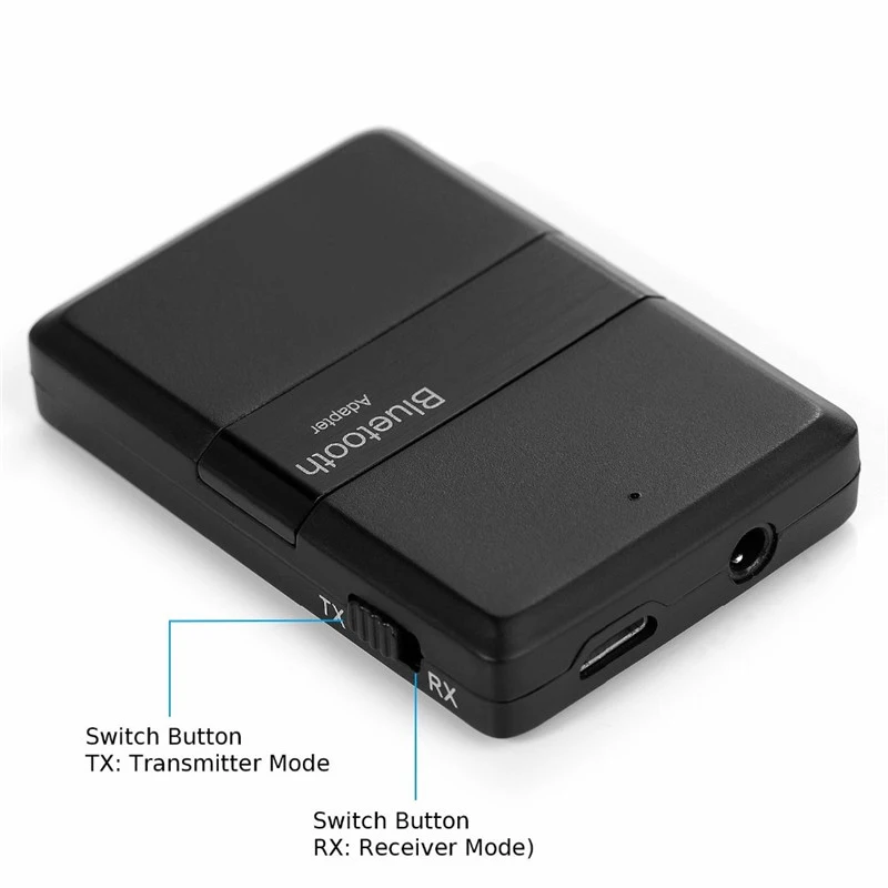 Bluetooth 4 1 аудио передатчик приемник 3 5 мм адаптер Музыка стерео для дома автомобиля