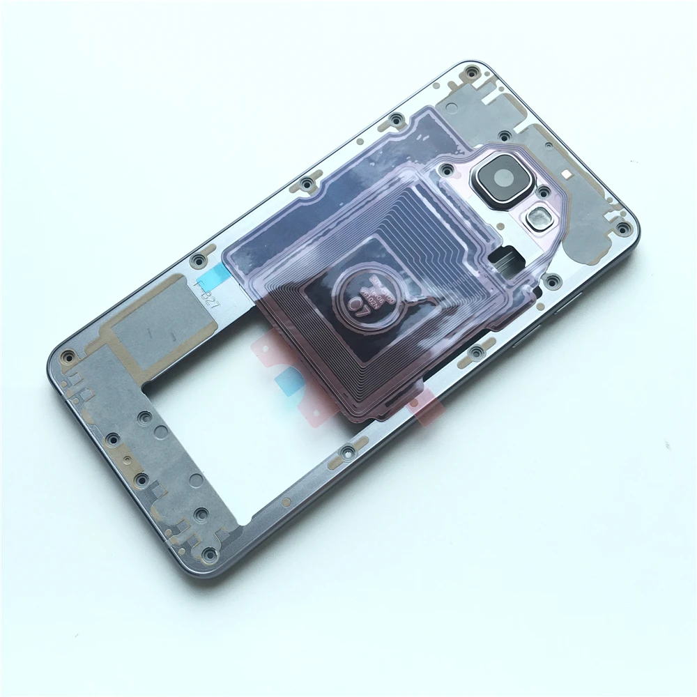 Для samsung A5 A510 A510F оригинальная средняя рамка средняя пластина рамка Корпус Шасси+ боковые части ключа