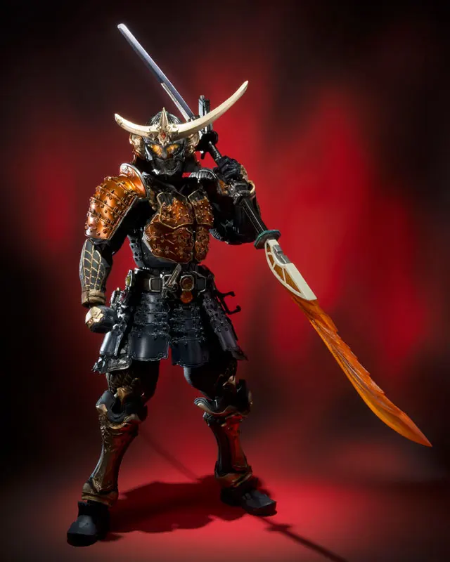 Подлинная Bandai Tamashii Наций SIC/супер образный CHOGOKIN Vol.72 Gaim Kamen Rider Gaim Orange Arms фигурка