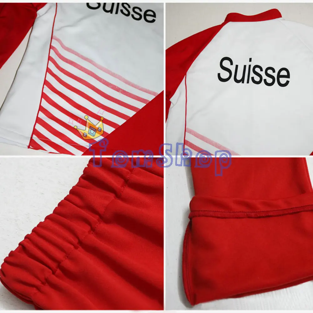 Юрий! На льду Кристоф ДЖАКОМЕТТИ Косплэй форменная куртка и штаны костюмы